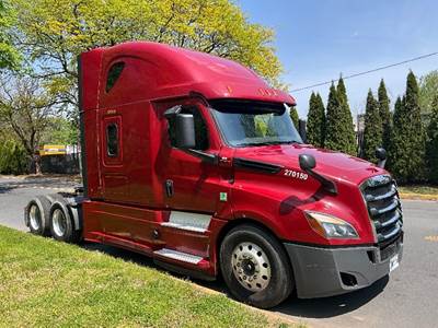 Freightliner Cascadia 126 Sleeper Semi Truck - 72" Integral Sleeper, 455HP, 12 Speed Automatic