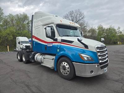 Freightliner Cascadia 126 Sleeper Semi Truck - 48" Integral Sleeper, 455HP, 12 Speed Automatic