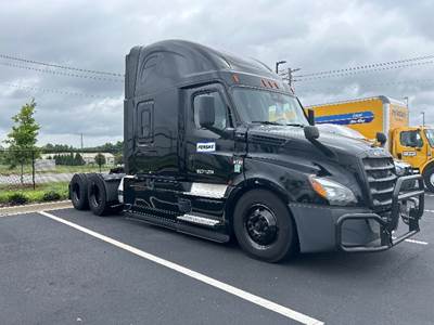Freightliner Cascadia 126 Sleeper Semi Truck - 72" Integral Sleeper, 455HP, 12 Speed Automatic