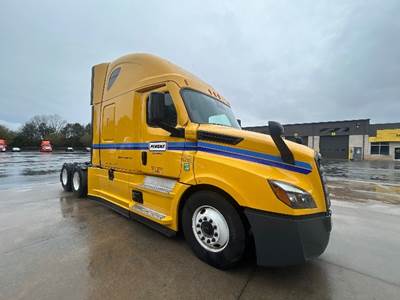 Freightliner Cascadia 126 Sleeper Semi Truck - 72" Integral Sleeper, 455HP, 12 Speed Automatic