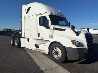 Freightliner Cascadia 126 Sleeper Semi Truck - 72" Integral Sleeper, 455HP, 12 Speed Automatic