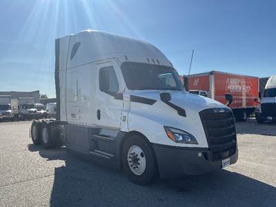 Freightliner Cascadia 126 Sleeper Semi Truck - 72" Integral Sleeper, 450HP, 12 Speed Automatic