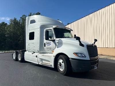 International LT625 Sleeper Semi Truck - 73" Integral Sleeper, Cummins 450HP, 12 Speed Automatic