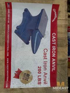 Cast Iron Anvil 200 Lbs.