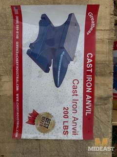 Cast Iron Anvil 200 Lbs.