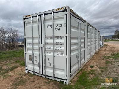 Conex Container With Multiple Doors.