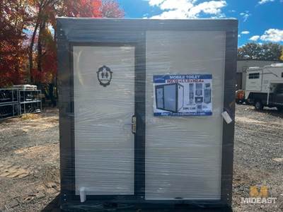 Unused Bastone 110V Portable Toilet And Sink,With Shower, Industrial. Size: