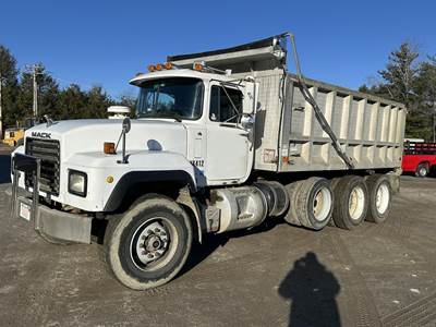 1999 Mack Triaxle Dump Truck, Aluminum Body, 298,712 Miles,