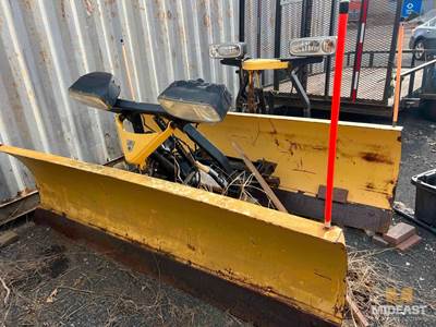 2 Fisher MInute Mount. 2 Plows (2 Plows 1 Lot). Both Appear To Be In Good