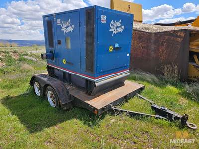 John Deere Powered Pa Series Centrifugal Pump Gorman-Rupp Trailer-Mounted Water