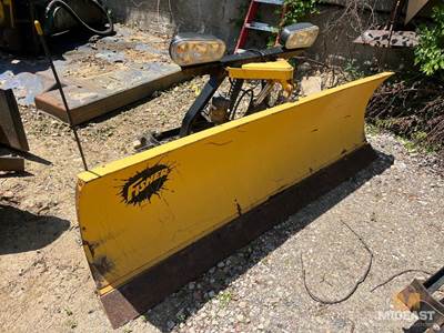 8’ Fisher Plow.