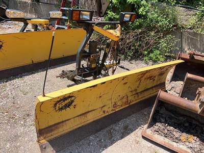 8’ Fisher Plow.