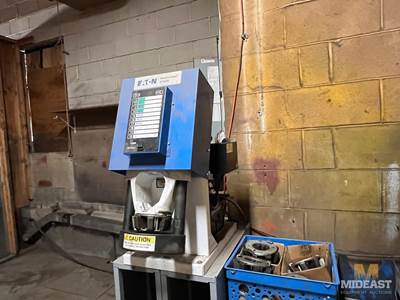 Eaton ET4020 Hydraulic Hose Crimp Machine.Lot Includes Assorted Crimp Dies,