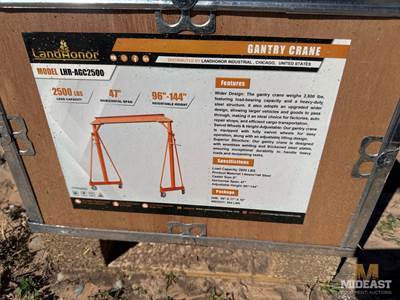 5000 LBS Gantry Crane.