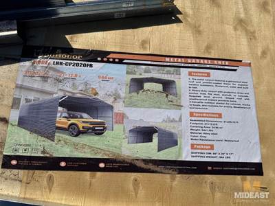 Garage Shed. Size - 21 Ft x 20 Ft x 12 Ft.