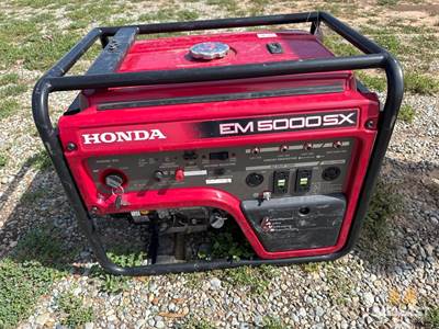 Honda Em 5000 SX Generator.