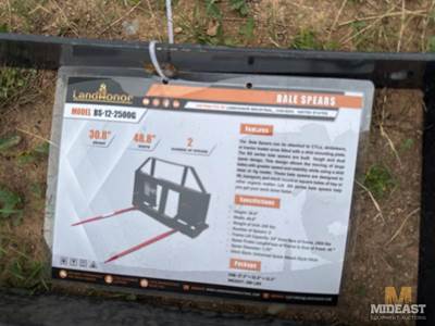 Skid Steer Bale Spears.