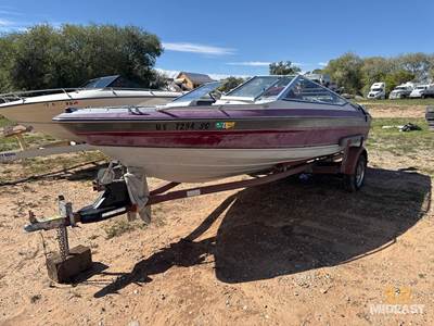 Maxum Boat. Has Some Fire Damage.