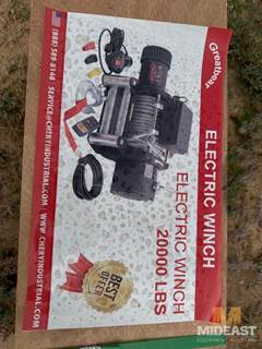 20,000 LBS Electric Winch.