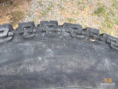Dick Cepek 33 X 12.5 50R15LT Tires.