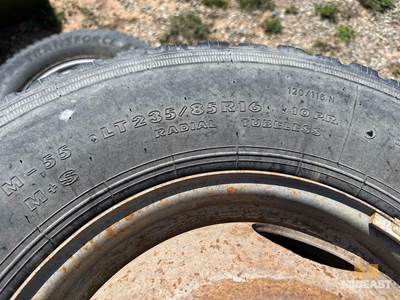 Toyo Hyparadial ST LT235/85/R16 Tires And Wheels.