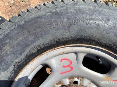 Firestone Transforce LT265/70/R17 Tires And Wheels.