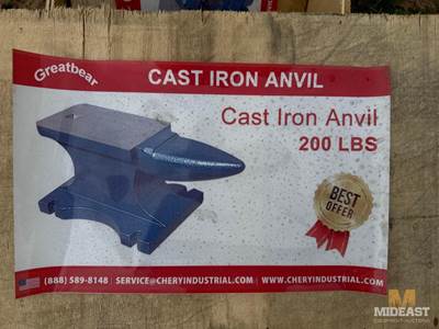 Cast Iron Anvil New Cast Iron Anvil 200 Lbs.