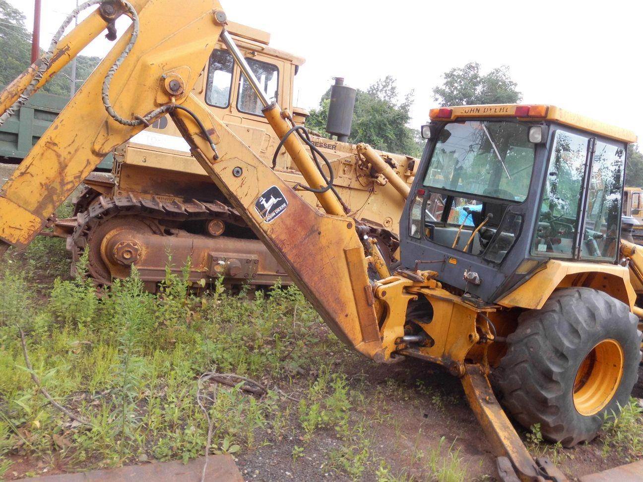 1989 John Deere 410C Backhoe For Sale, 4,200 Hours Southington, CT