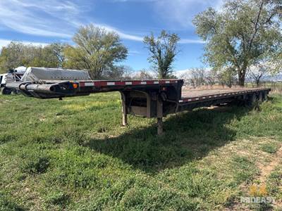 1997 Step Deck Stretch Trailer 1997 Step Deck Stretch Trailer With Tail Roll.