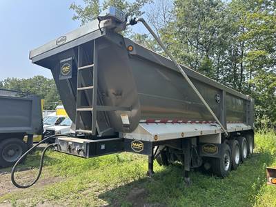 MAC 30 ft End Dump Trailer - Quad Axle