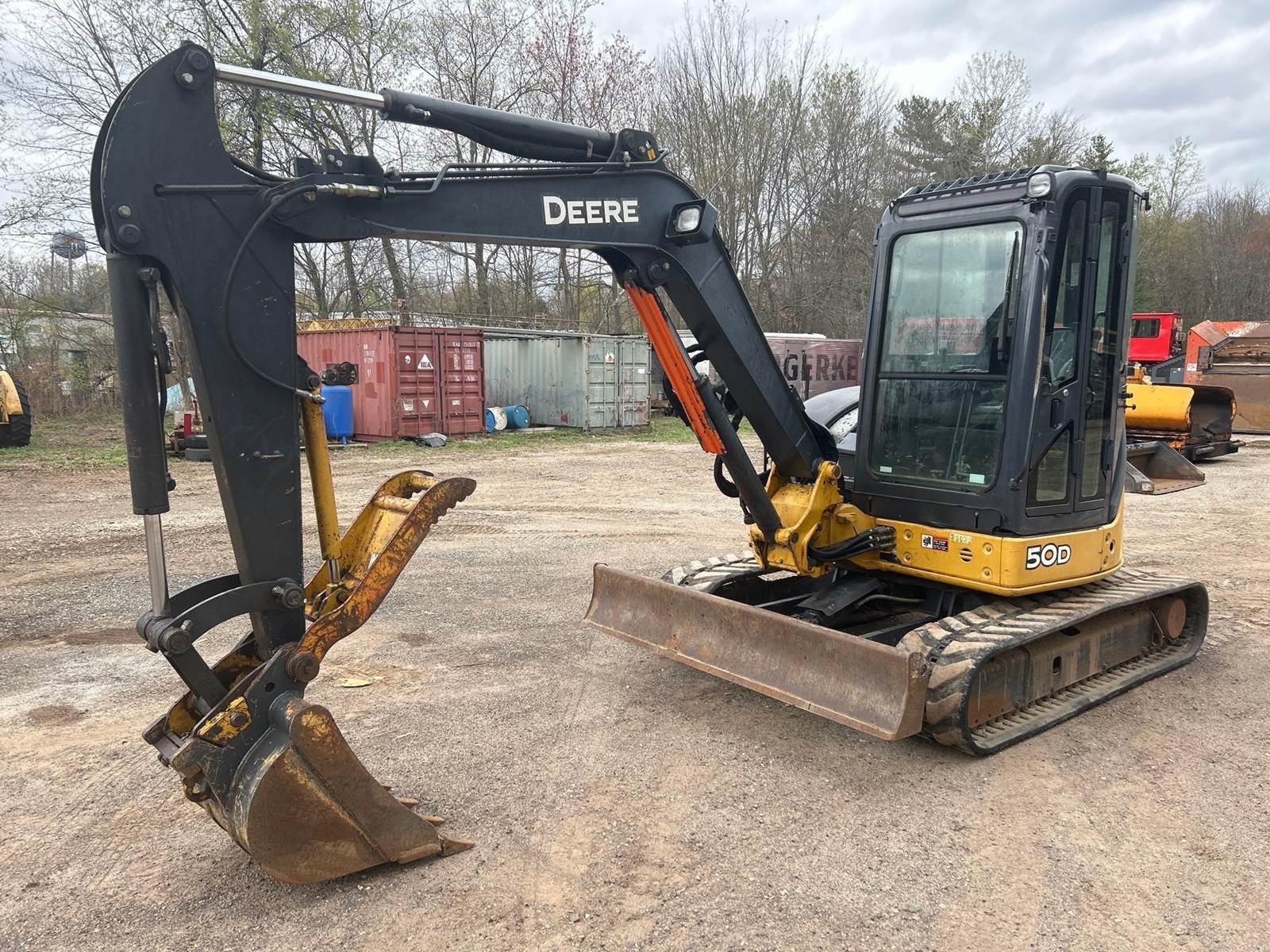 John Deere 50D Mini Excavator For Sale Bloomfield, CT 66
