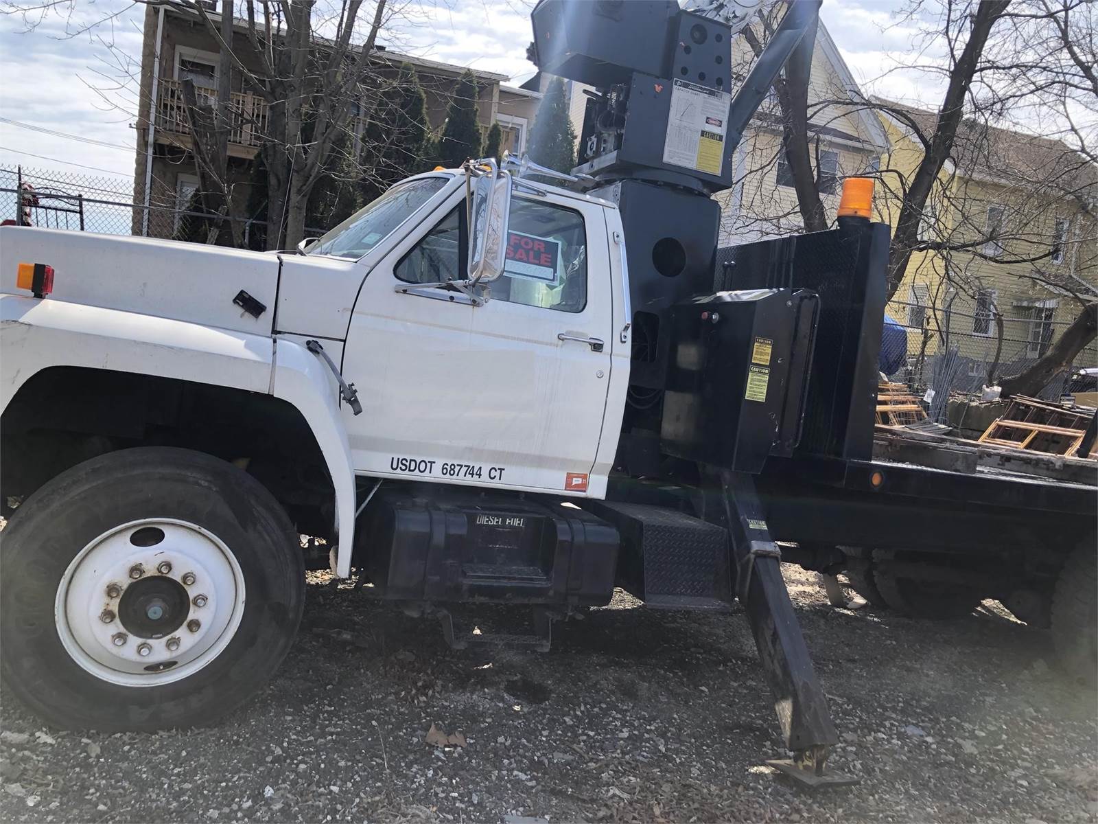 1989 Ford F800 Truck 185HP For Sale, 78,726 Miles Bridgeport, CT