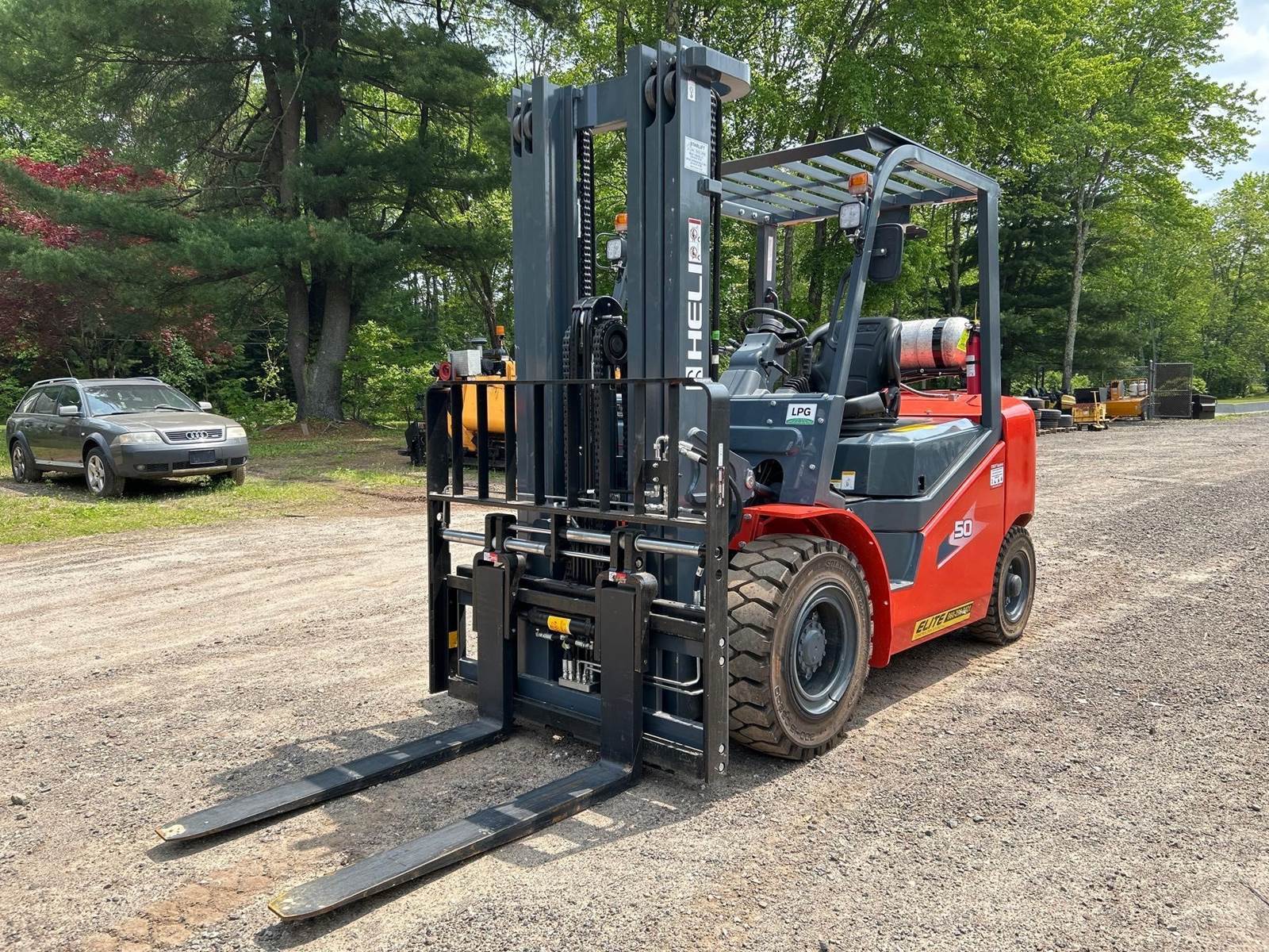 2021 HELI CPYD50 Pneumatic Tire Forklift For Sale, 52 Hours Bloomfield, CT 1228YB