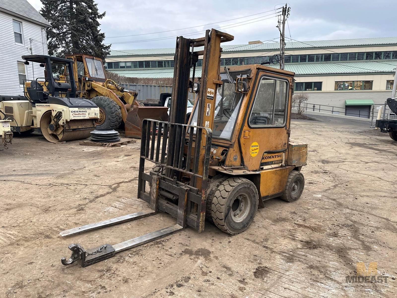 Komatsu F025 Pneumatic Tire Forklift For Sale Norwalk, CT 56