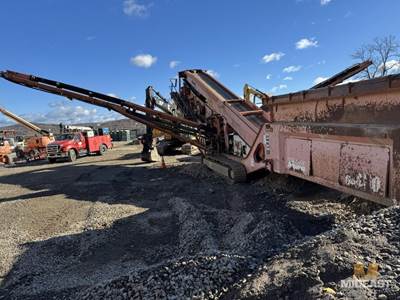 Sandvik QA450 Screening Plant