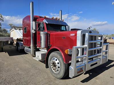 Peterbilt 379 Sleeper Semi Truck - Caterpillar, 18 Speed Allison Hs Manual