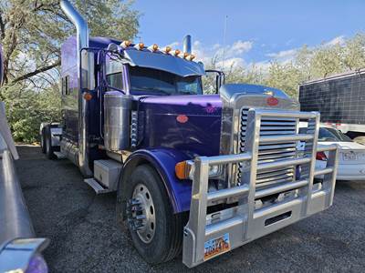Peterbilt 379 Sleeper Semi Truck - Caterpillar, 18 Speed Allison Hs Manual