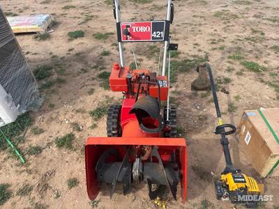 Toro Snow Blower And Bolens Weed Trimmer Toro Snow Blower And Bolens Weed