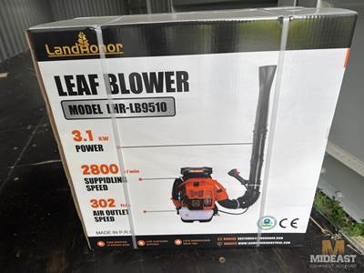 Leaf Blower Unused Leaf Blower. 302 Ft/S Air Output Speed.