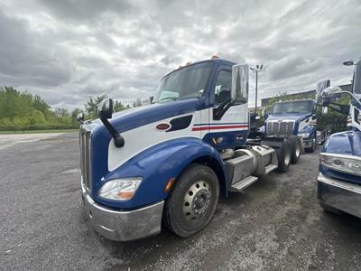 Peterbilt 579 Day Cab Truck - Paccar, 10 Speed Manual