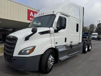 Freightliner Cascadia 116 Sleeper Semi Truck - Raised Roof Sleeper, Detroit 450HP, 12 Speed Dt12 Amt