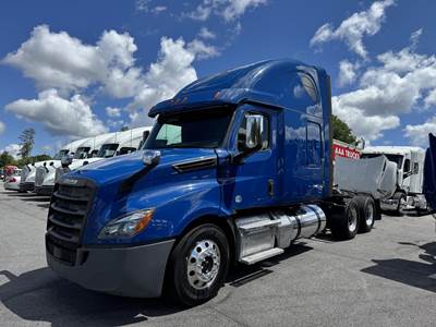 Freightliner Cascadia 126 Sleeper Semi Truck - Raised Roof Sleeper, Detroit, 12 Speed Dt12 Amt