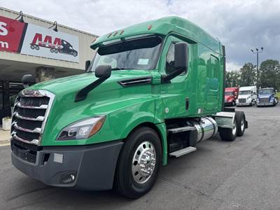 Freightliner Cascadia 126 Sleeper Semi Truck - 72" Mid Roof Sleeper, Detroit 505HP, 12 Speed Dt12 Amt