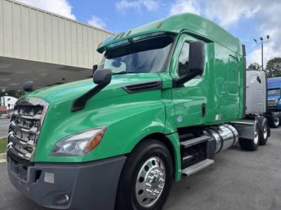 Freightliner Cascadia 126 Sleeper Semi Truck - 72" Mid Roof Sleeper, Detroit 505HP, 12 Speed Dt12 Amt