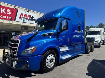 Freightliner Cascadia 126 Sleeper Semi Truck - 72" Raised Roof Sleeper, Detroit 400HP, 12 Speed Dt12 Amt