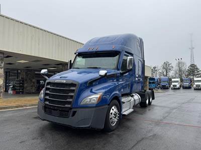 Freightliner Cascadia 126 Sleeper Semi Truck - Raised Roof Sleeper, Detroit 455HP, 12 Speed Dt12 Amt