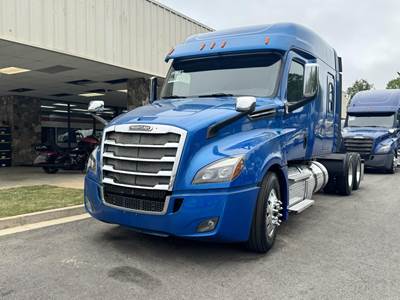 Freightliner Cascadia 126 Sleeper Semi Truck - Raised Roof Sleeper, Detroit 455HP, 10 Speed Manual