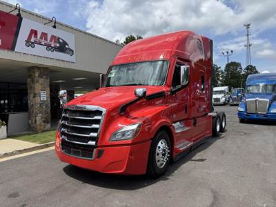 Freightliner Cascadia 126 Sleeper Semi Truck - 72" Raised Roof Sleeper, Detroit 450HP, 10 Speed Manual