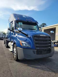 Freightliner Cascadia 126 Sleeper Semi Truck - Raised Roof Sleeper, Detroit 455HP, 12 Speed Dt12 Amt