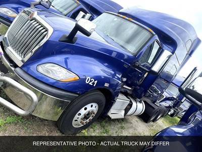 International LT Sleeper Semi Truck - 73" Raised Roof Sleeper, Cummins 400HP, 12 Speed Endurant Amt